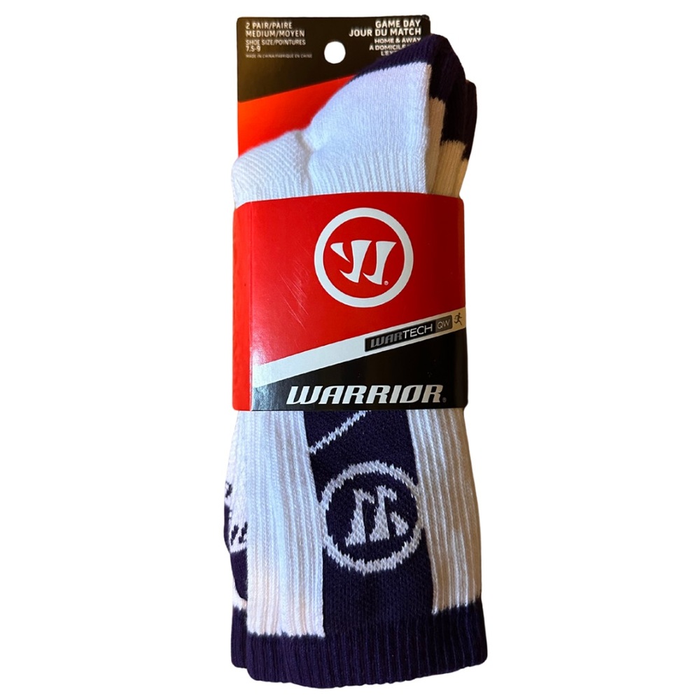 Game Day Socks - Warrior WarTech - Anti Microbial Keep Dry Technology